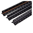 FC1 PCS Architectural Triangular Scale Ruler Metric Standard 325Mm for