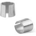 FC1 Pair Battery Post Shims, Car Positive & Negative Post Battery Terminal Adapter, Pure Lead