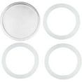 FC2/3/6/9/12 Cup Replacement Gasket and Filter for Stovetop Espresso