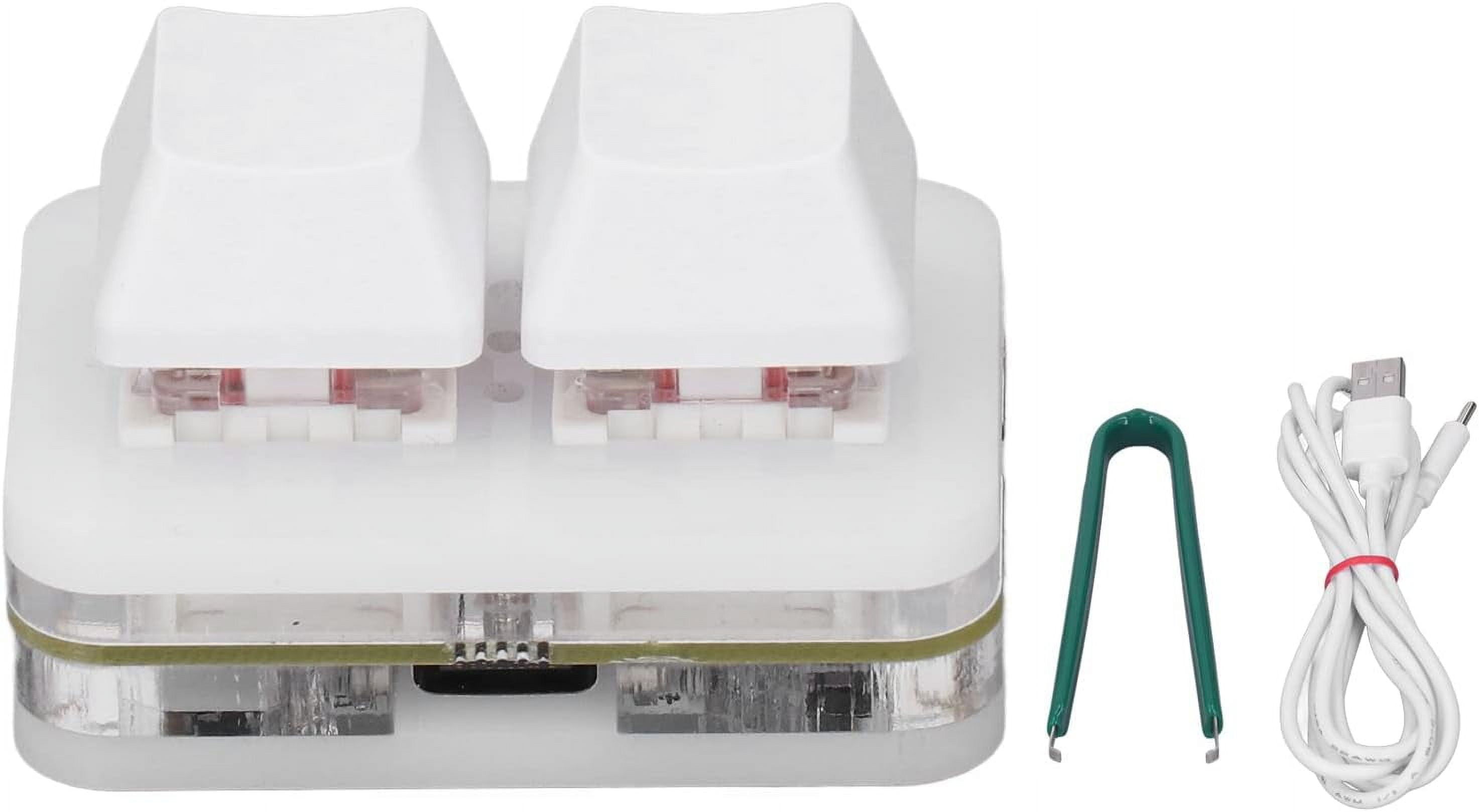 FC2 Key Gaming Keyboard, Red Switch Mini USB Mechanical Keypad Macro