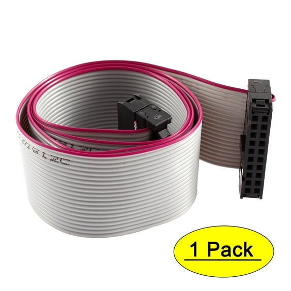 FC-20P 50cm 20Pin Hard Drive Extension Wire Flat Ribbon Cable for Motherboard