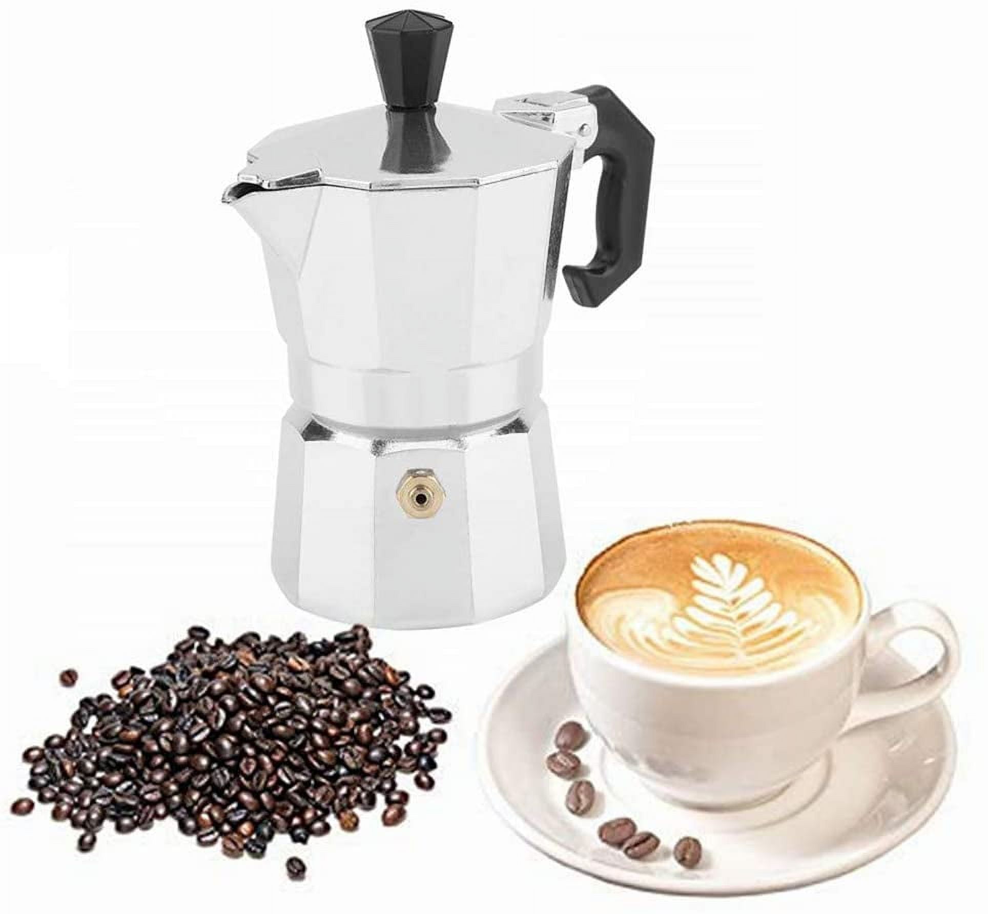 FC30mL 1 Cup Aluminum Italian Type Moka Pot Espresso Coffee Maker