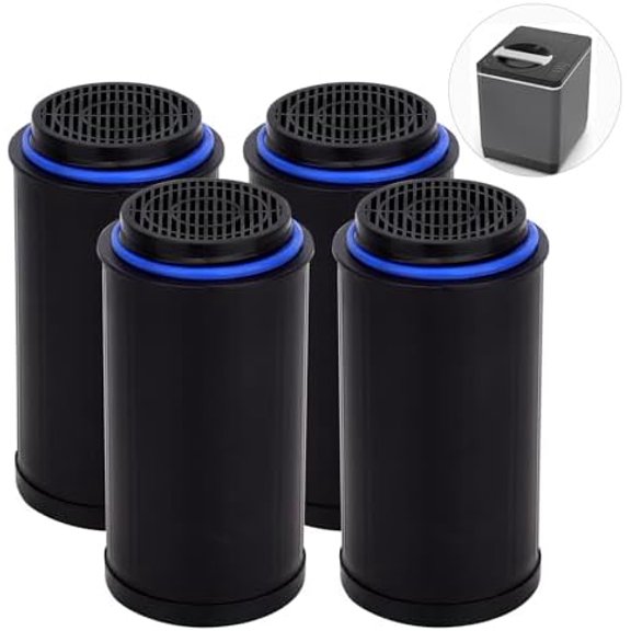 FC-50 Replacement Filters Compatible with Vitamix FoodCycler Composter FC-50 and FC-30 Models - with Activated carbon filters (4 Count)