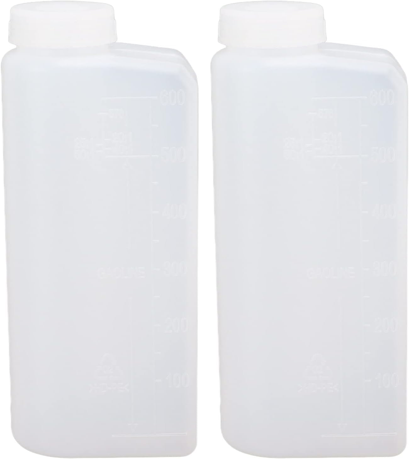 FC600ML 2 Stroke Oil Mixing Bottle Nylon Plastic Oil Petrol Fuel Mix