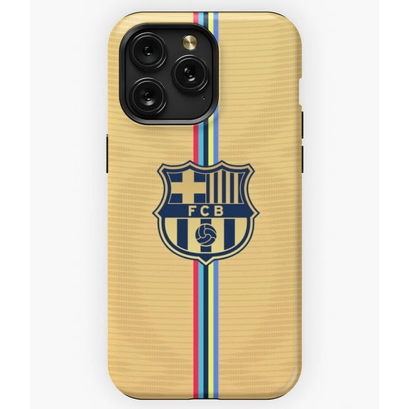 FC Barcelona 2022-23 Away Jersey Football Kit A1374 Phone Case for iPhone 11 to 17 Pro Max