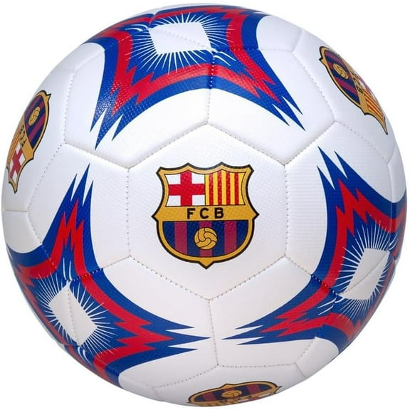 FC Barcelona Authentic Official Licensed Soccer Ball Size 5   - White
