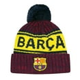 thumbnail image 1 of FC Barcelona Beanie Winter Hat official licensed new season style 1, 1 of 2