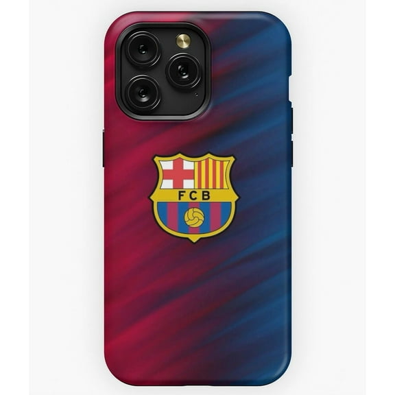 FC Barcelona Football Club Fan Art Graphic Soccer Sport A504 Protective Case for iPhone 17 16 15 14 13 12 11 Pro Max