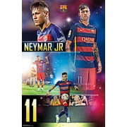 FC Barcelona - Neymar Jr 15 Poster Print (22 x 34)