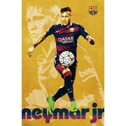 FC Barcelona - Neymar Jr 16 Poster Print (22 x 34)