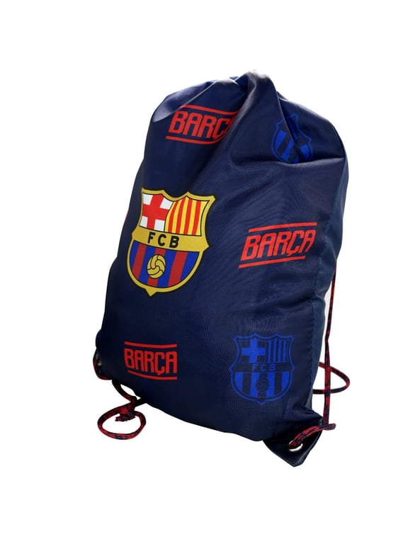 FC Barcelona Official Drawstring Gym Soccer Cinch Bag 09