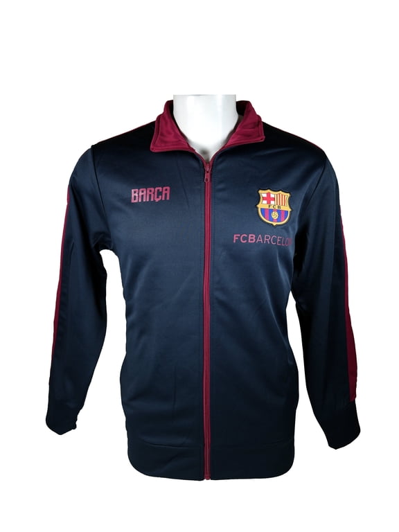 FC Barcelona Official License Soccer Jacket Football Soocer Hoodie Adult - 009 L