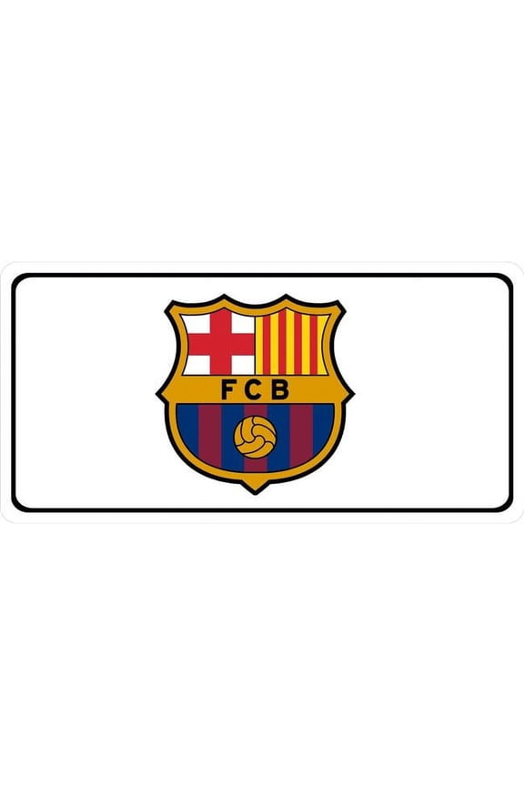 FC Barcelona Photo License Plate