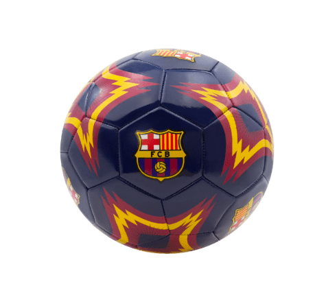 FC Barcelona Soccer Ball Navy (Size 5) Official Licensed