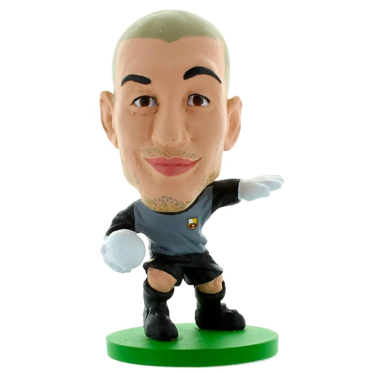 FC Barcelona SoccerStarz Barca Toon Valdes Figure 