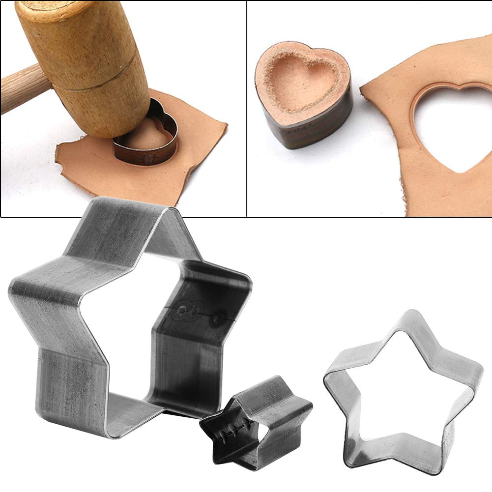 FCBelt Hole Puncher for Leather, Leather Hole Punch Iron Hole Punch