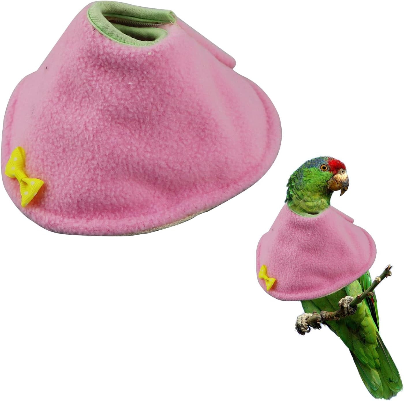 FCBird Cone Collars, Adjustable Pet Parrot Recovery Collar Elizabethan