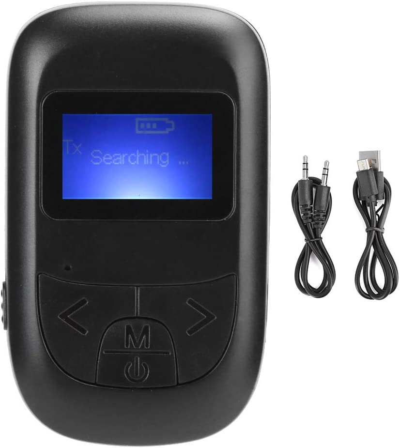 FCBluetooth 5.0 Transmitter Receiver 2 in 1 Wireless Bluetooth Adapter