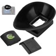 FCCamera Eyecup, Camera Viewfinder Eyecup Eyeshade 22mm Oval Level