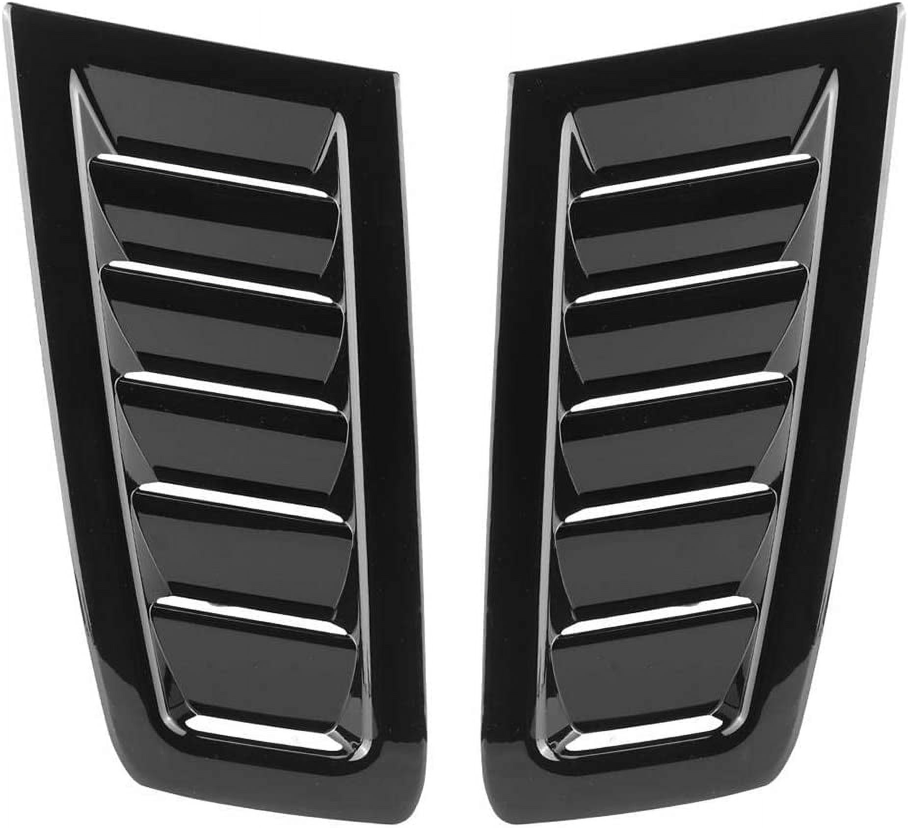FCCar Hood Vent Scoop Kit Universal Cold Air Intake Fitment Louvers