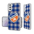 thumbnail image 1 of FC Cincinnati Galaxy Plaid Clear Case, 1 of 5