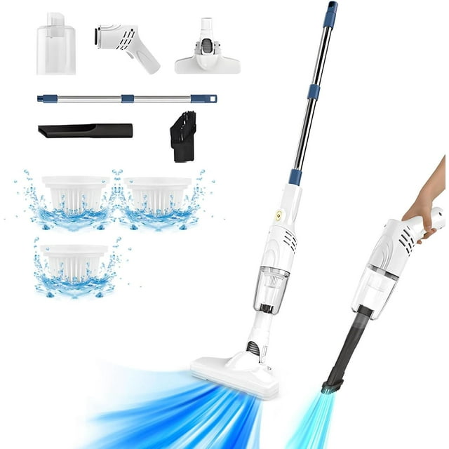 FCCordless Vacuum Cleaner,1200mAh 4800pa Powerful Stick Vacuum with