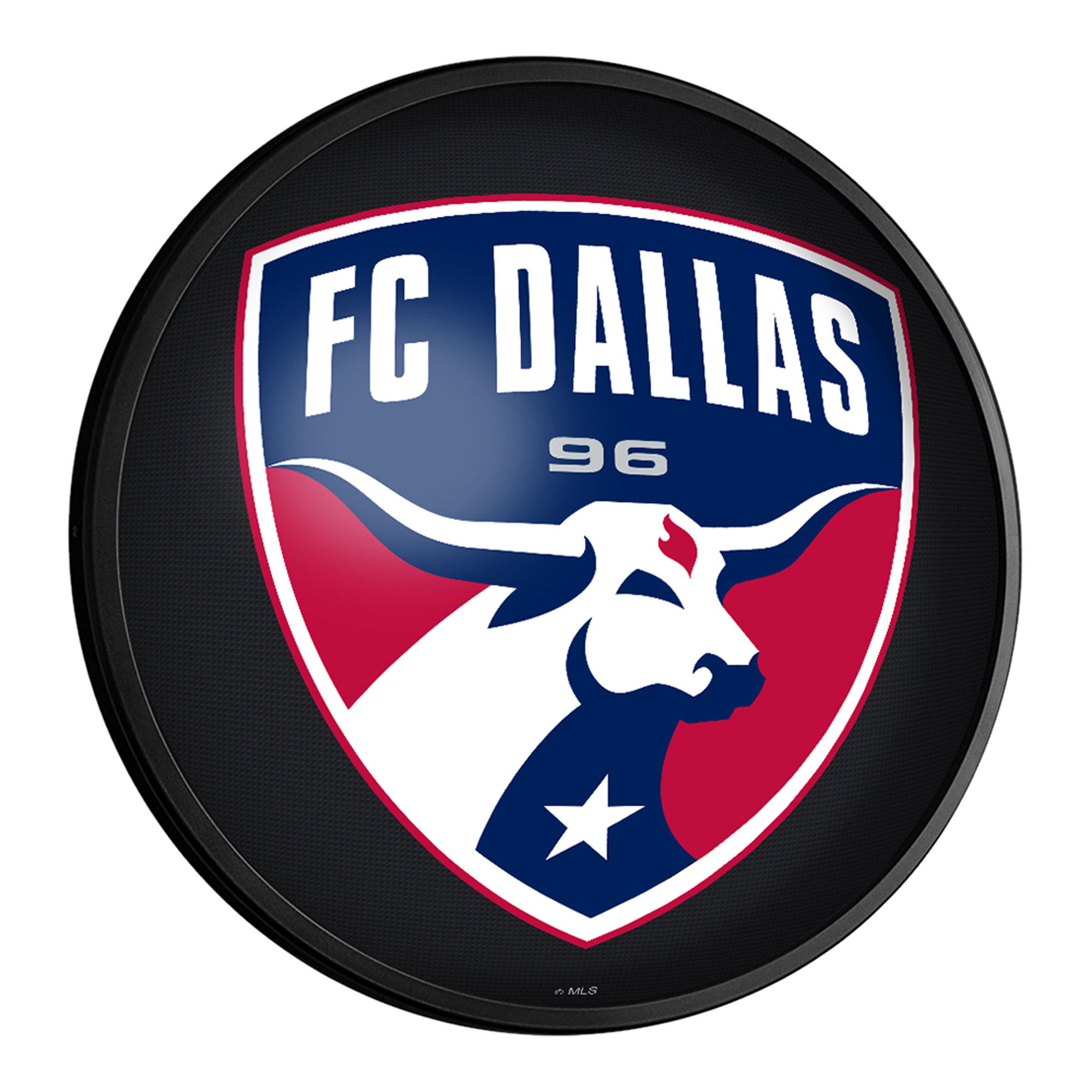 FC Dallas 18'' Round Slimline Illuminated Wall Sign - Walmart.com