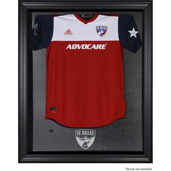 FC Dallas Black Framed Team Logo Jersey Display Case