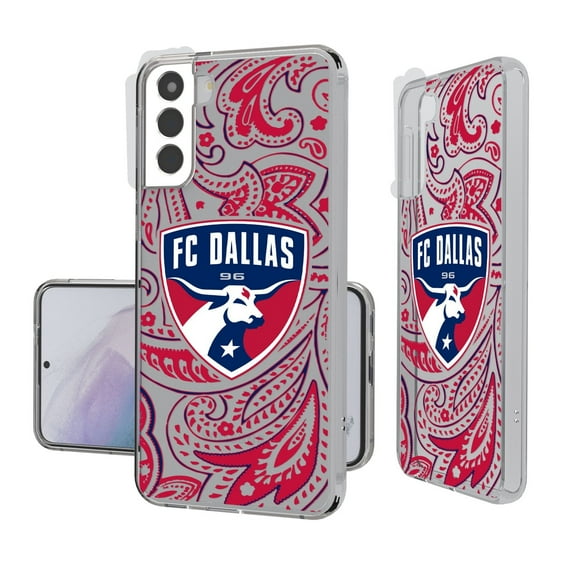 FC Dallas Galaxy Paisley Clear Case
