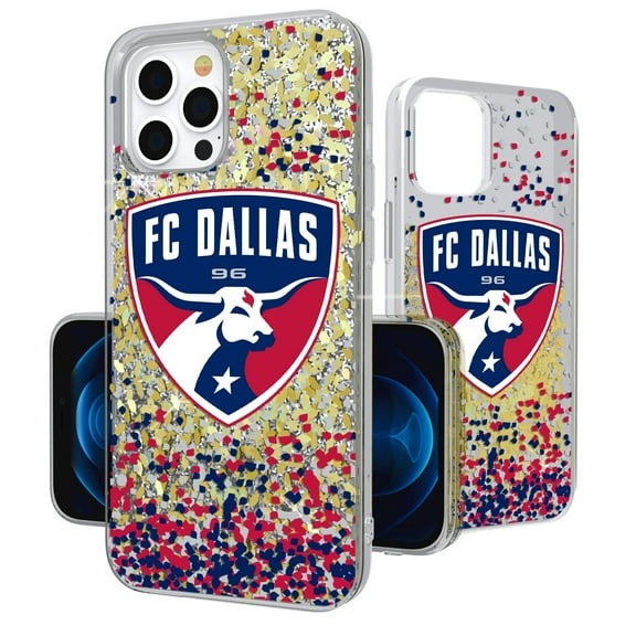 FC Dallas iPhone Confetti Glitter Design Case