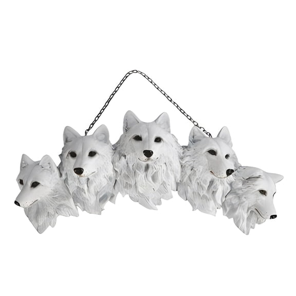 FC Design 11"W Wolf Family Wall Decor Statue Sculpture Ornament Decoration Home/Room Decor and Unique Gift Ideas for Housewarming, Holidays and Birthdays