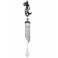 thumbnail image 1 of FC Design 25" Long Metal Black Mermaid Silhouette Wind Chime, 1 of 1