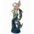 thumbnail image 1 of FC Design 27"H Green Mermaid Fairy on Wave Statue Fantasy Decoration Figurine Large Sculpture, 1 of 1