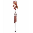 thumbnail image 1 of FC Design 28" Long Kokopelli Copper and Gem Wind Chime Garden Patio Decoration, 1 of 1