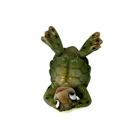 FC Design 3.5"H Green Sea Turtle Figurine Pen Holder Statue Sculpture Ornament Decoration Home/Room Decor and Unique Gift Ideas for Housewarming, Holidays and Birthdays