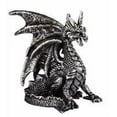 thumbnail image 1 of FC Design 3.75"W Medieval Silver Dragon Statue Fantasy Decoration Figurine, 1 of 2