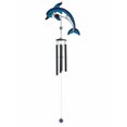 thumbnail image 1 of FC Design 35" Long Black Gem Dolphin Wind Chime Marine Life Garden Patio Decoration, 1 of 1