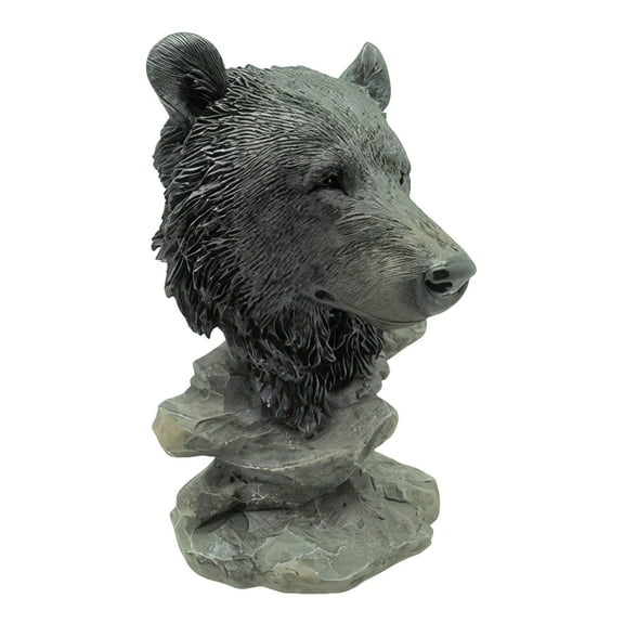 FC Design 4.5"H Bear Bust Figurine Statue Sculpture Ornament Decoration Home/Room Decor and Unique Gift Ideas for Housewarming, Holidays and Birthdays