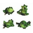 thumbnail image 1 of FC Design 4-Piece Mini Frog Statue Animal Decoration Figurine Set, 1 of 2