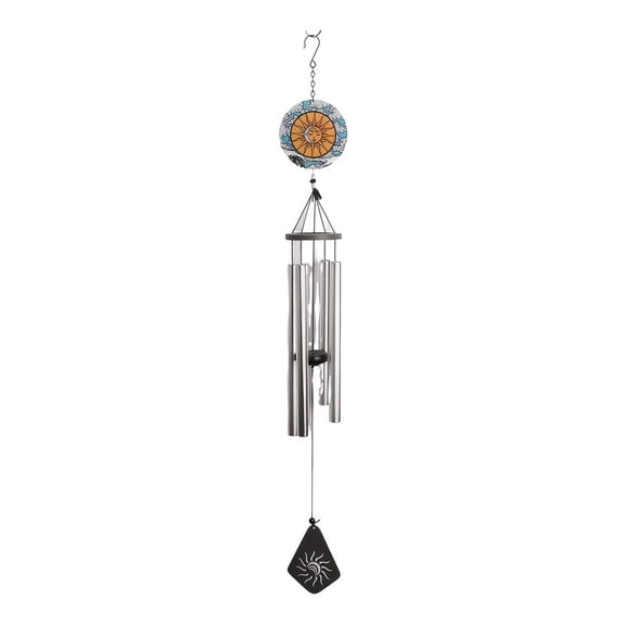 FC Design 40" Long Sun Silhouette Scene Wind Chime Statue Sculpture Ornament Decoration Home/Room/Garden Decor and Unique Gift Ideas for Housewarming, Holidays and Birthdays