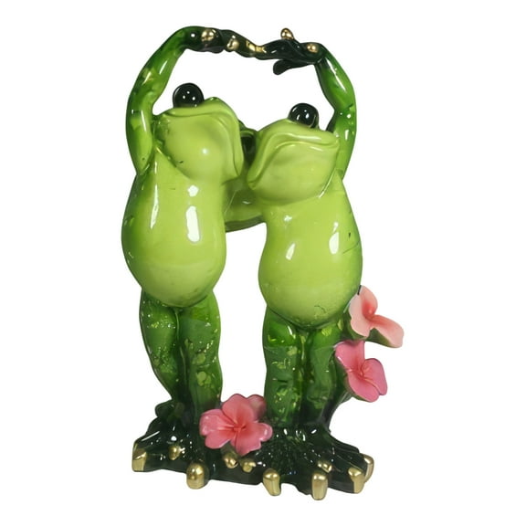 FC Design 5.5"H Frog Couple with Love Posing Figurine Statue Sculpture Ornament Decoration Home/Room Decor and Unique Gift Ideas for Housewarming, Holidays and Birthdays