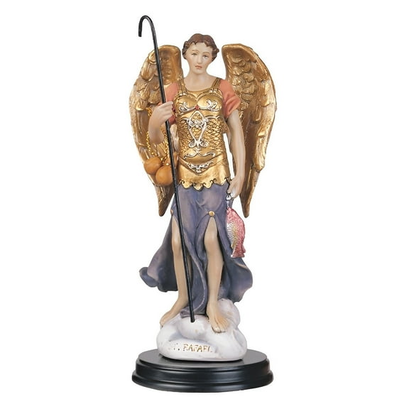 FC Design 5"H Archangel Raphael Angel of Healing Holy Figurine Statue Sculpture Ornament Decoration Home/Room Decor and Unique Gift Ideas for Housewarming, Holidays and Birthdays