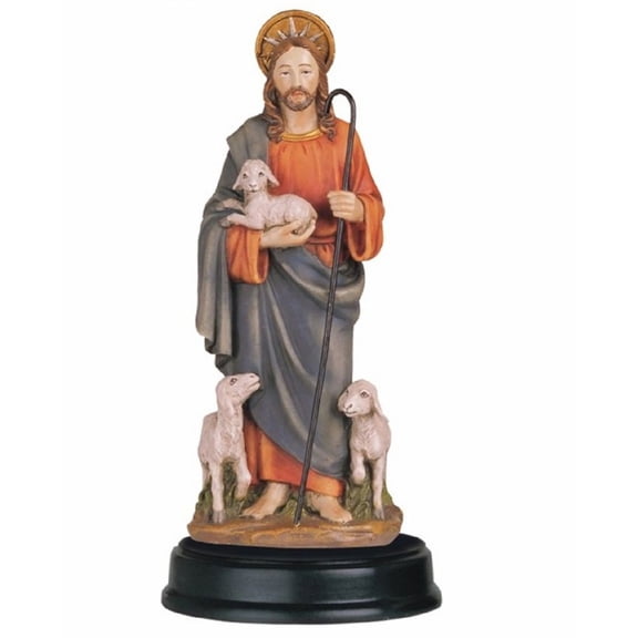 FC Design 5"H Good Shepherd Statue Holy Figurine Religious Decoration