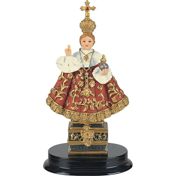 FC Design 5"H Infant Jesus of Prague Child Jesus of Prague Holy Figurine Statue Sculpture Ornament Decoration Home/Room Decor and Unique Gift Ideas for Housewarming, Holidays and Birthdays