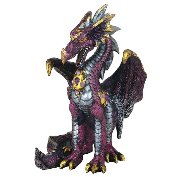 FC Design 5"H Purple Dragon Figurine Statue Sculpture Ornament Decoration Home/Room Decor and Unique Gift Ideas for Housewarming, Holidays and Birthdays
