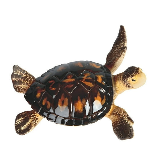 FC Design 6.5"W Brown Sea Turtle Figurine Statue Sculpture Ornament Decoration Home/Room Decor and Unique Gift Ideas for Housewarming, Holidays and Birthdays