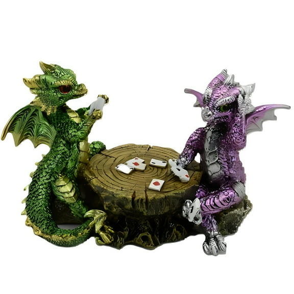 FC Design 6.5"W Dragons Playing Chess Figurine Statue Sculpture Ornament Decoration Home/Room Decor and Unique Gift Ideas for Housewarming, Holidays and Birthdays