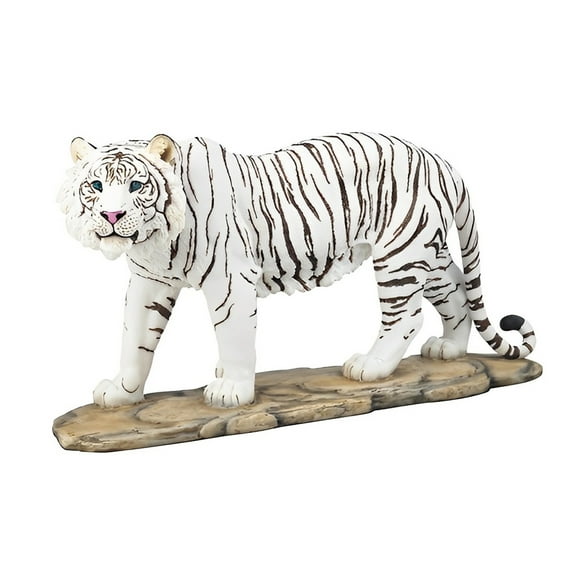 FC Design 6"H White Tiger Figurine Statue Sculpture Ornament Decoration Home/Room Decor and Unique Gift Ideas for Housewarming, Holidays and Birthdays