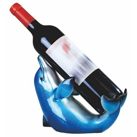 FC Design 8.25"W Dolphin Wine Rack Bottle Holder Dining Room Decoration Figurine