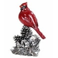 thumbnail image 1 of FC Design 8"H Red Cardinal on Silver Pinecone Statue Wild Animal Decoration Figurine, 1 of 1